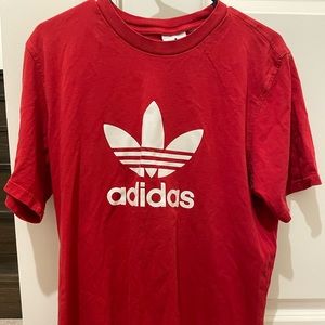 Red Adidas Tee